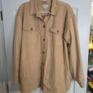 Wonderly Suede Barn Jacket